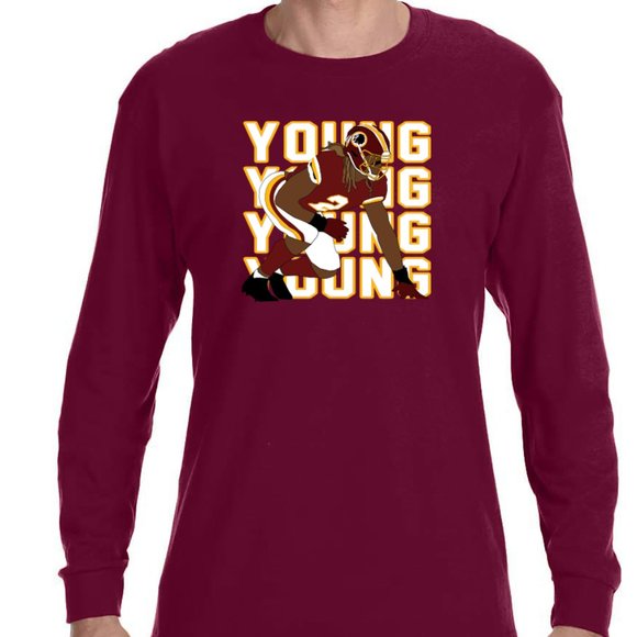 Washington Football Chase Young Long Sleeve Shirt - Picture 1 of 1